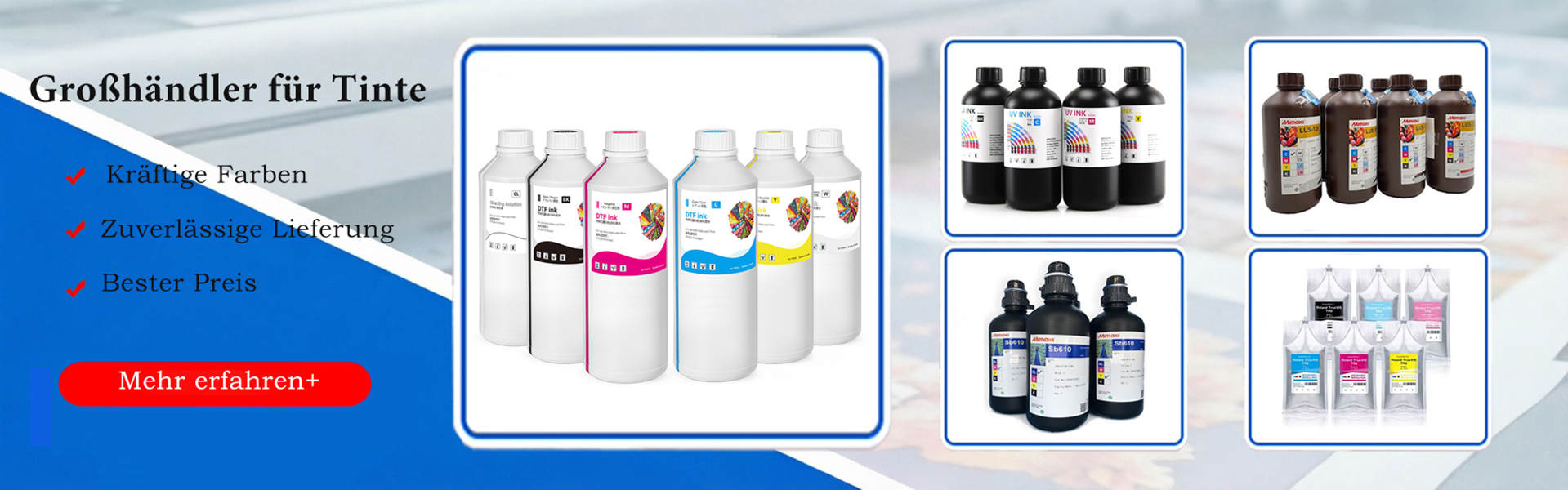 DTF-Tinte UV-Tinte